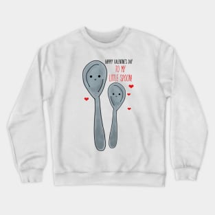 Happy Valentine's Day Little Spoon Crewneck Sweatshirt